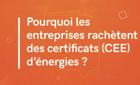 Pourquoi les entreprises rachètent des certificats d'économies d'énergies ?