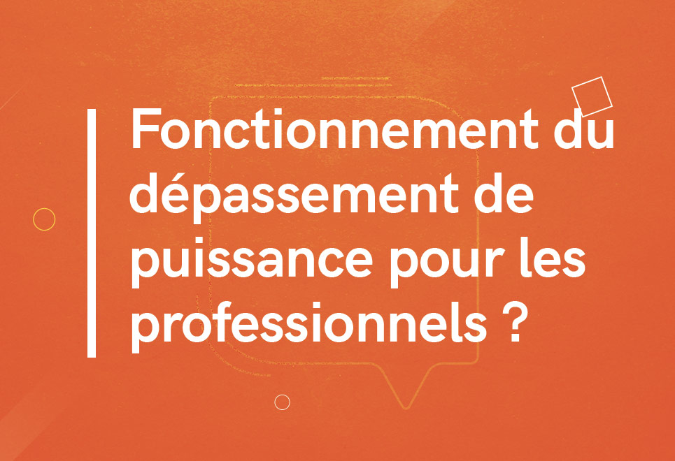 Dépassement puissance électricité pour les professionnels